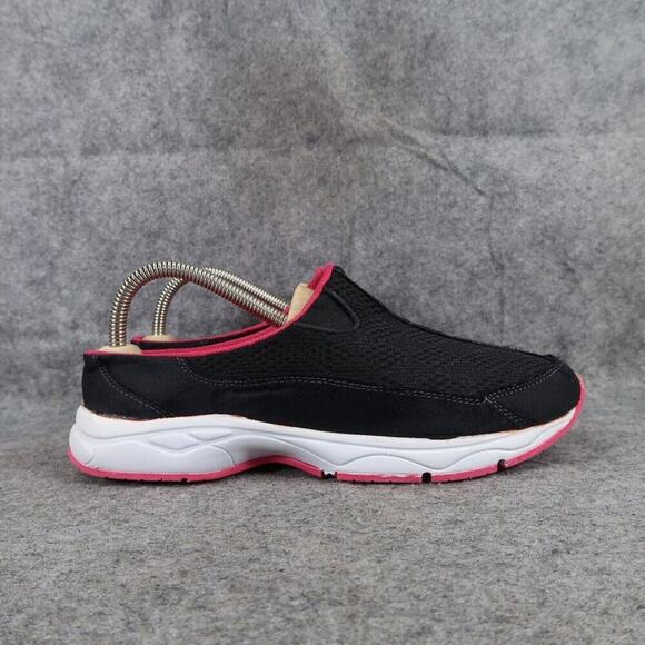 Danskin Shoes Womens 7.5 Slip On Mule Clog Athletic Casual Comfort Walking Black - Picture 2 of 12